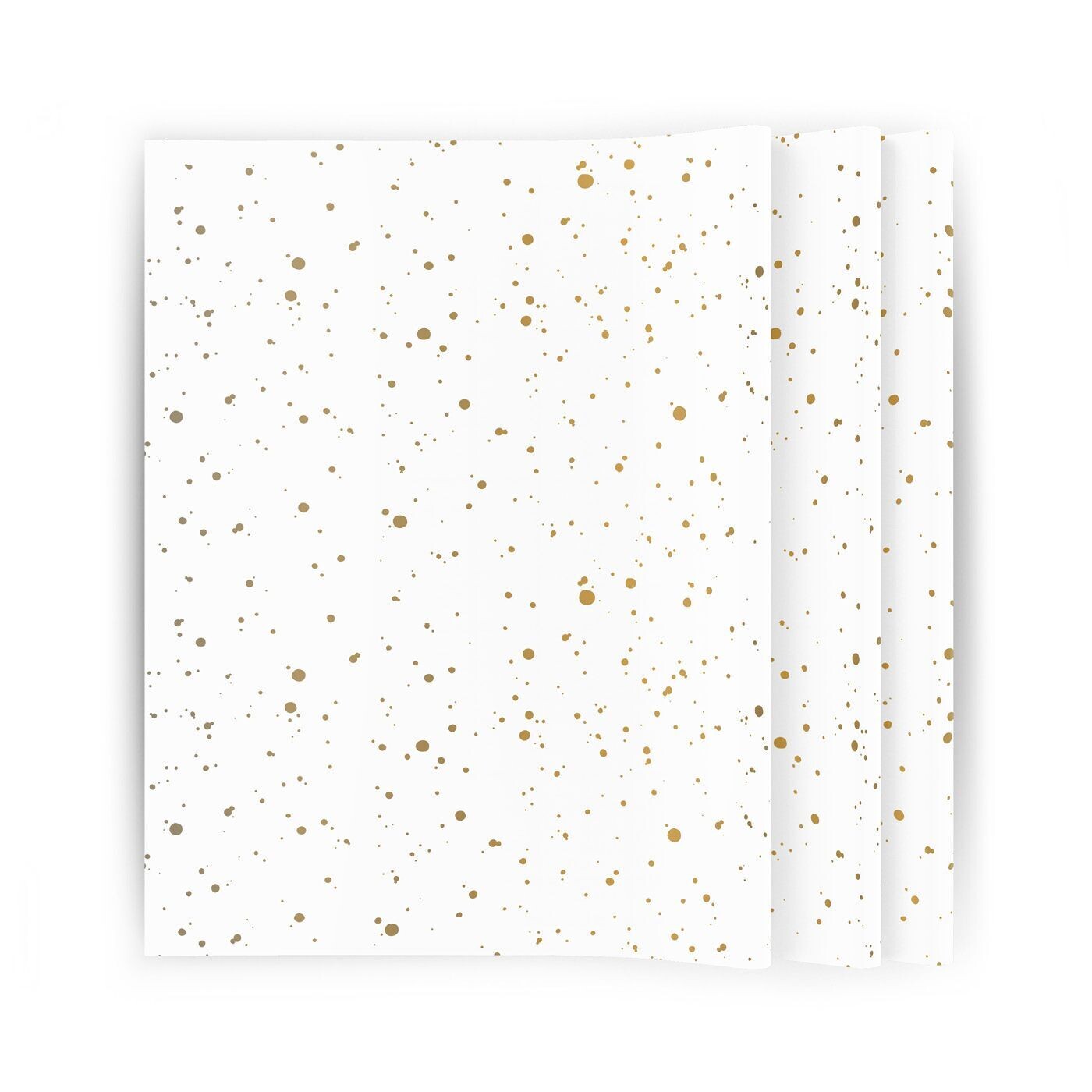 Seidenpapier Dots Gold 50x70cm