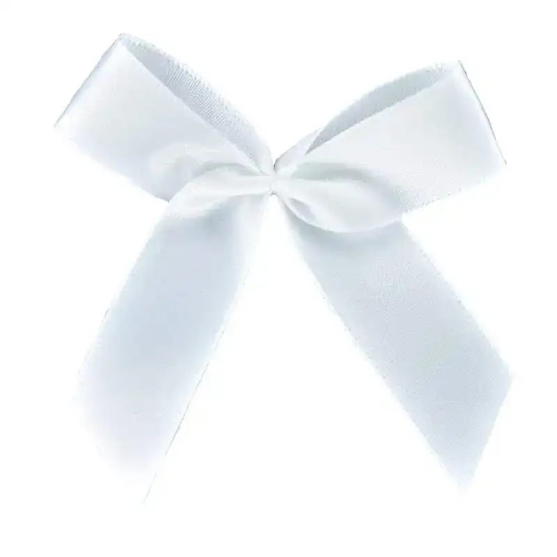 Schleife mittel weiß