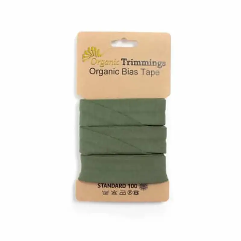 3m Bio- Jersey Schrägband/Einfassband Olive