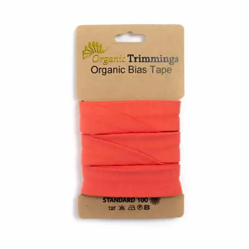 3m Bio- Jersey Schrägband/Einfassband Coral