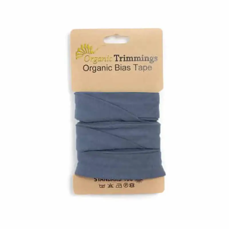 3m Bio- Jersey Schrägband/Einfassband Dusty Blue