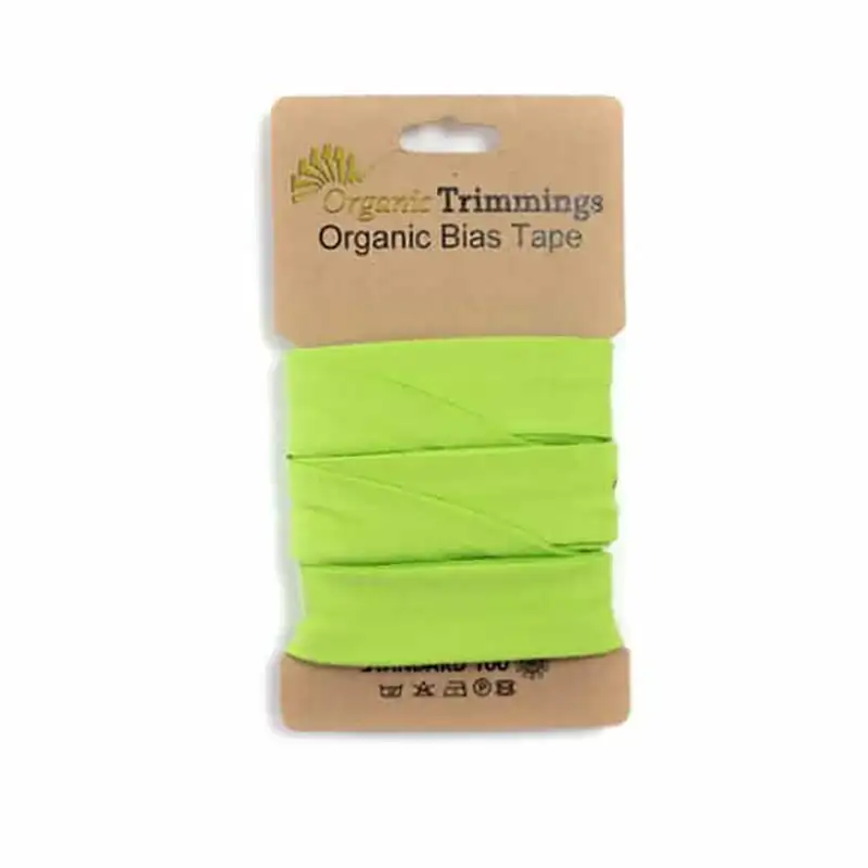 3m Bio- Jersey Schrägband/Einfassband Dusty Limette