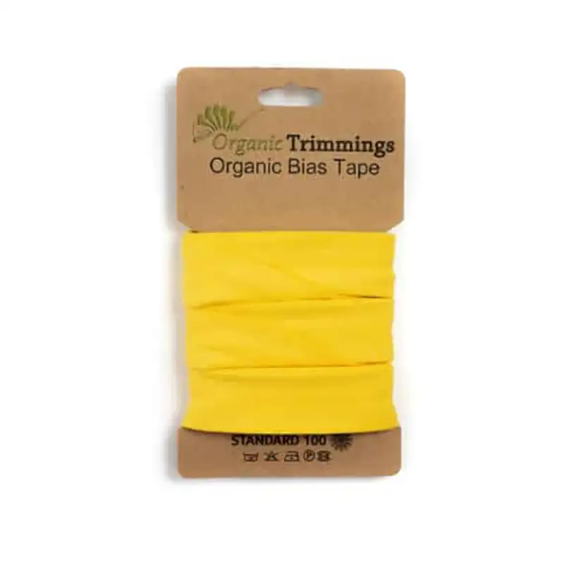 3m Bio- Jersey Schrägband/Einfassband Gelb