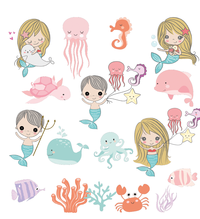 Stickdatei "Meereswelt" )