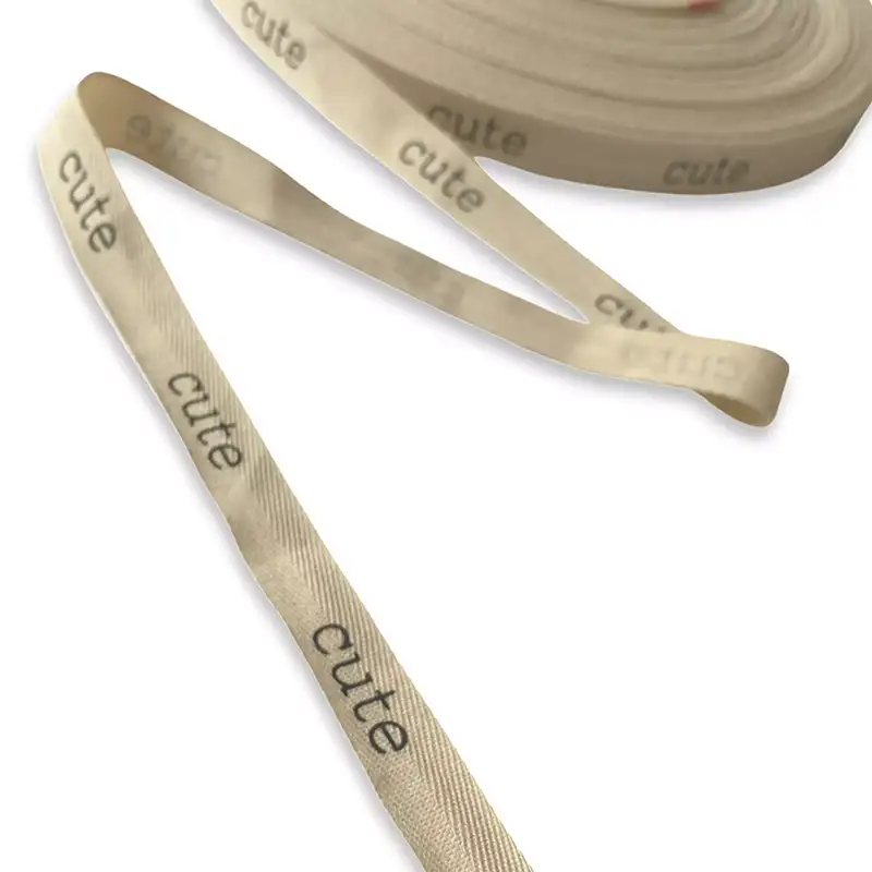 Baumwollband mit Aufdruck cute