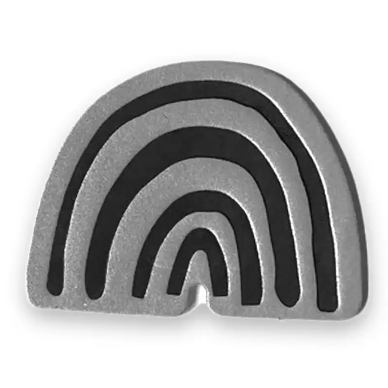 Reflektor-Labels "Regenbogen Kontur"