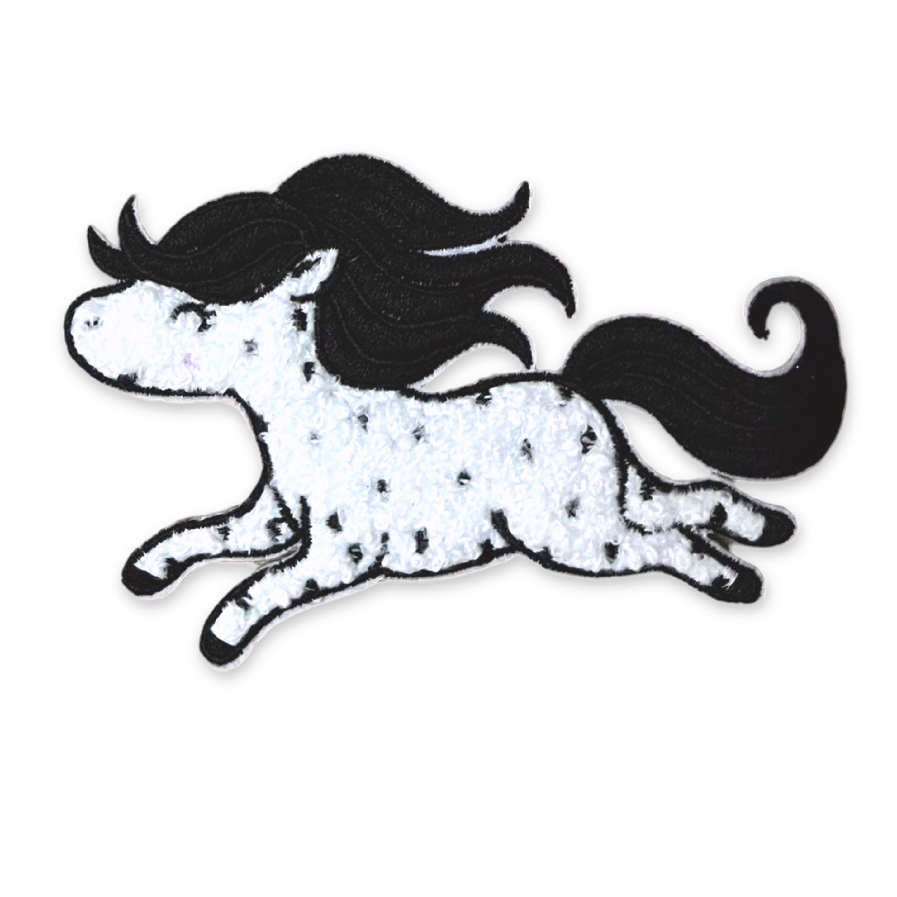 1Stk. Loop-Patch „Pony"