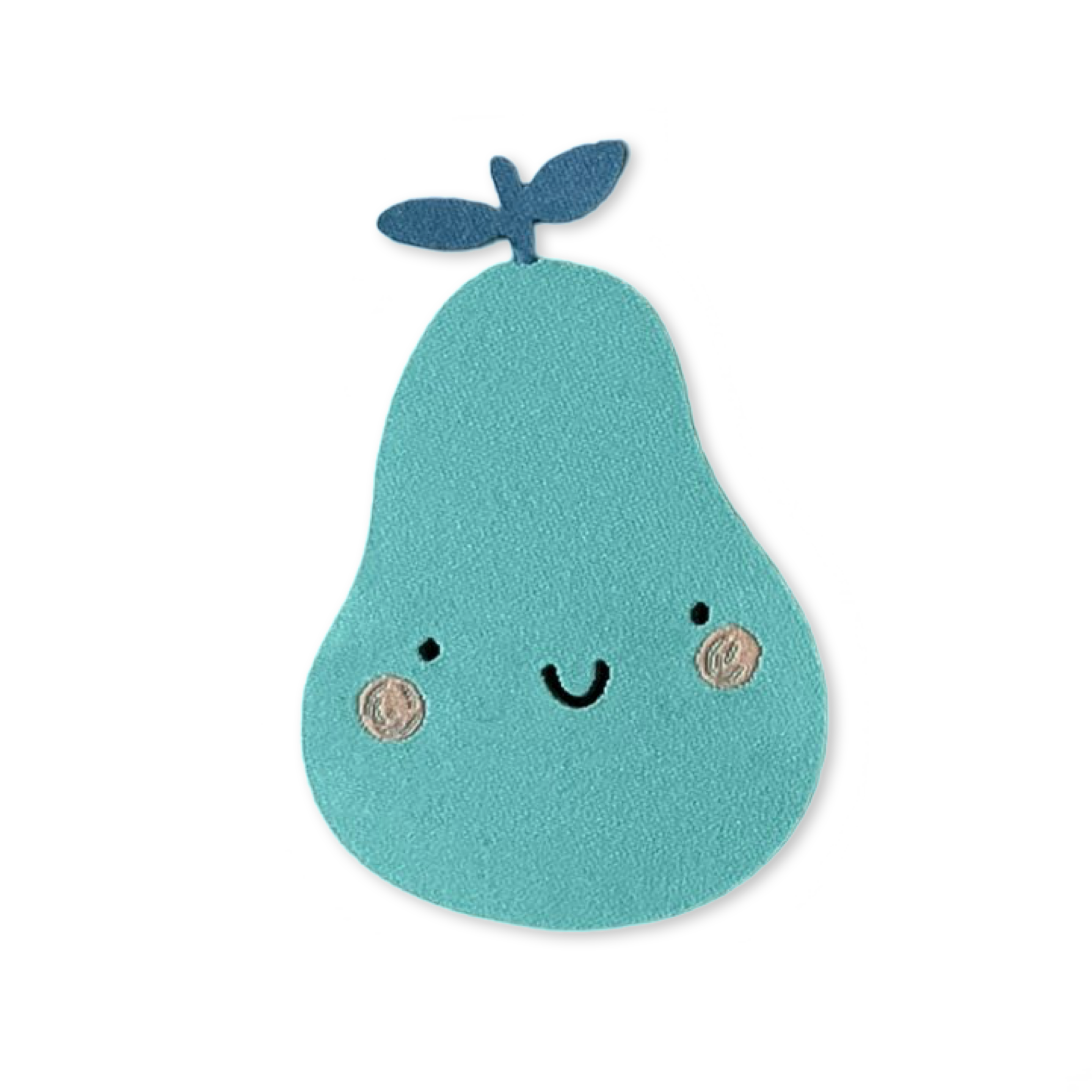 2Stk. Iron-on Weblabel Birne