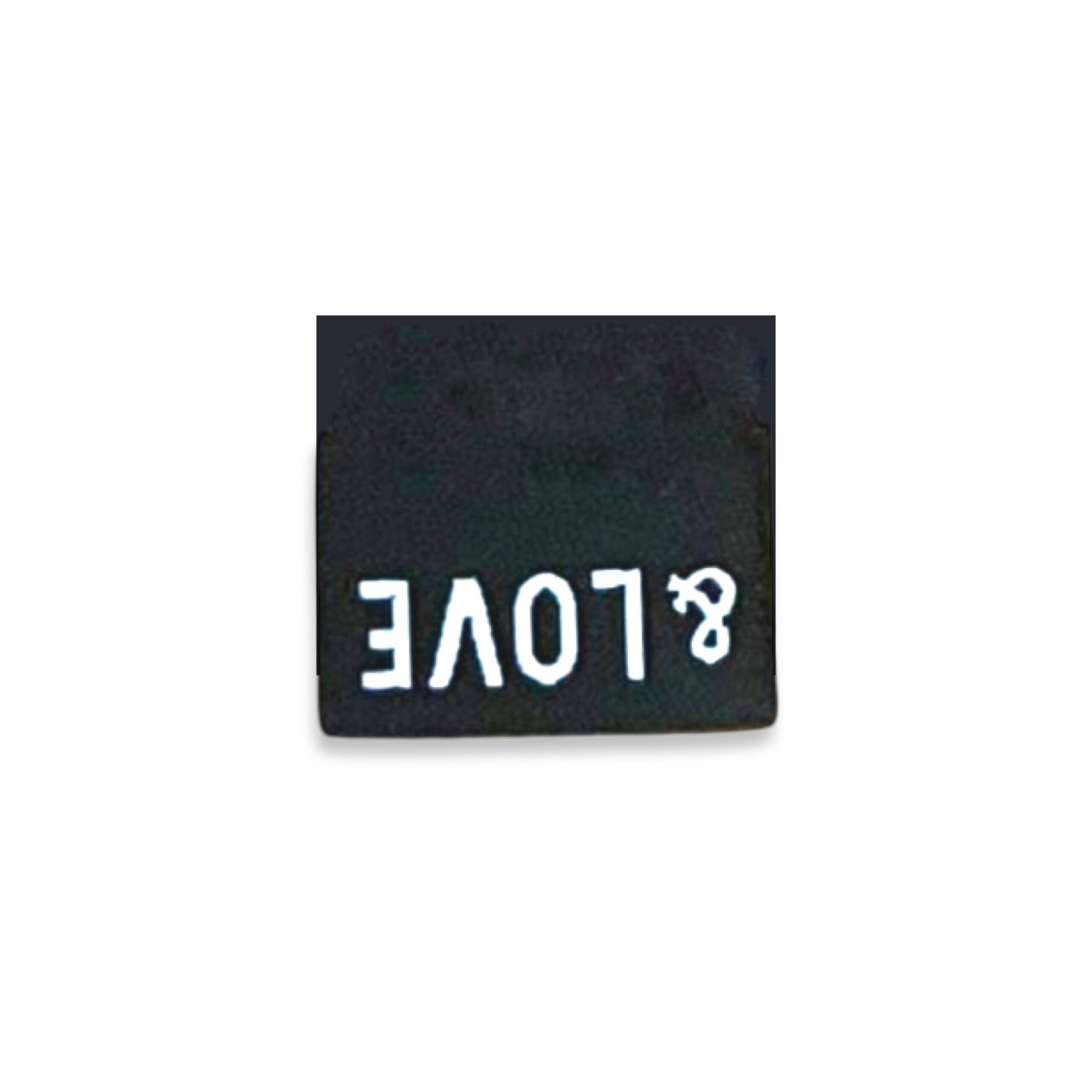 2Stk. Weblabels "&LOVE" schwarz