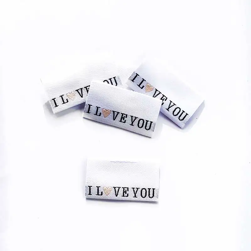 Weblabels mit Aufschrift