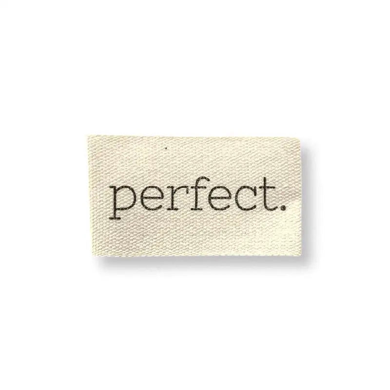 Baumwoll-Labels perfect