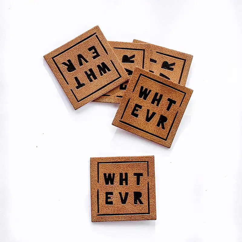 Aufnäher Kunstleder What ever