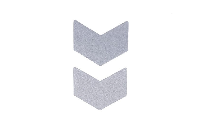 Reflektor-Labels "Pfeile" 2Stk.
