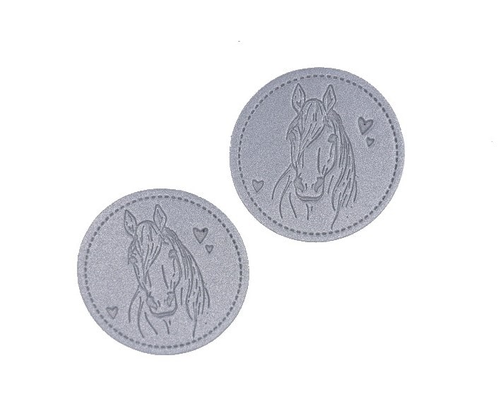 Reflektor-Labels "Florentine" 2Stk.