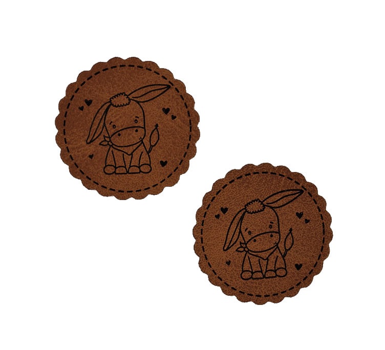 Kunstlederlabels "TruTru" 5Stk.