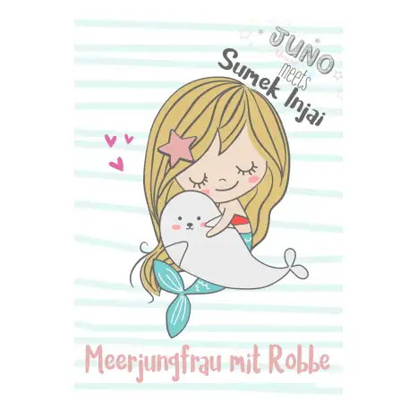 Applikation Plotterdatei Meerjungfrau