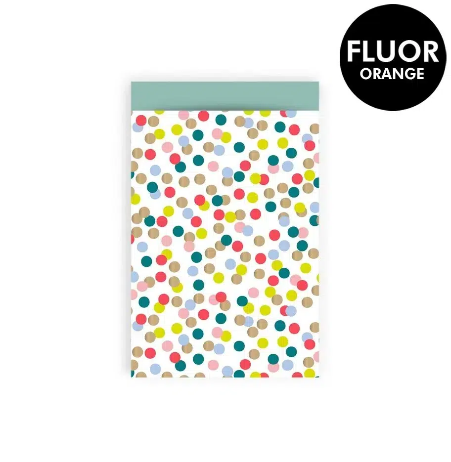 Papiertüte Konfetti bunt 12x19mm