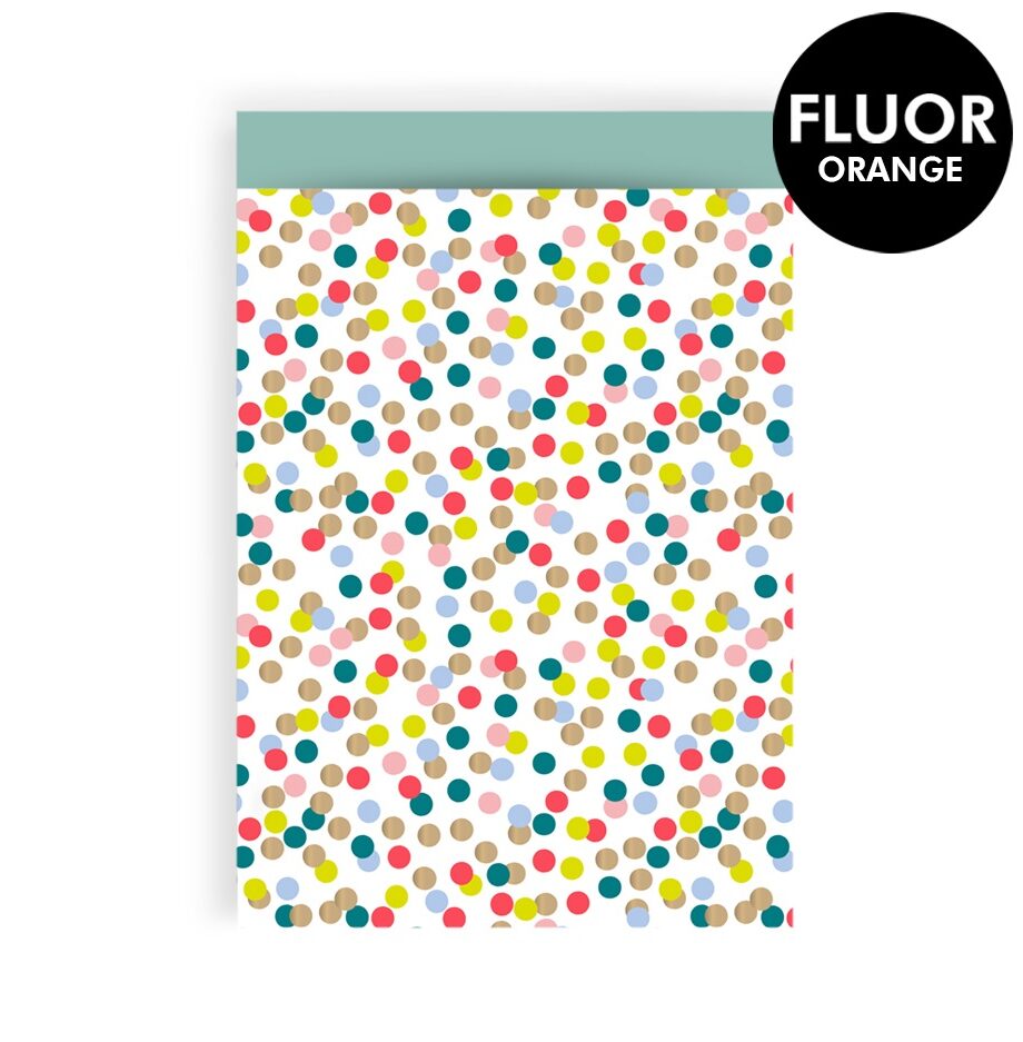 Papiertüte Konfetti bunt 17x25mm