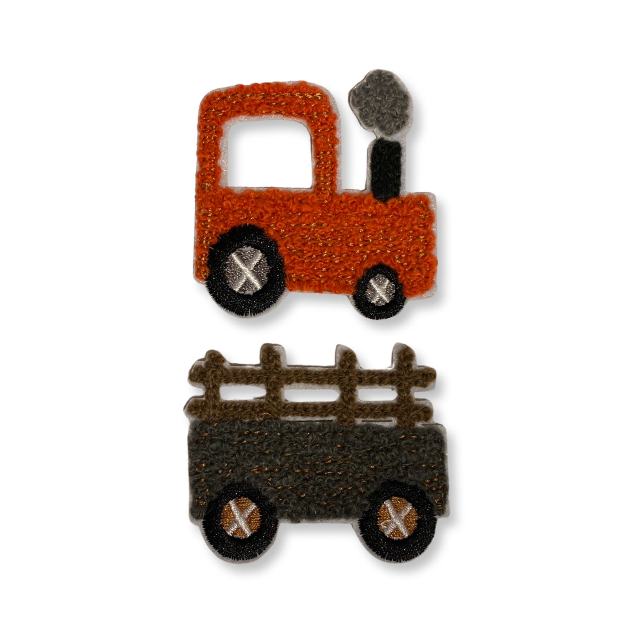 1Stk. Loop-Patch „Traktor"