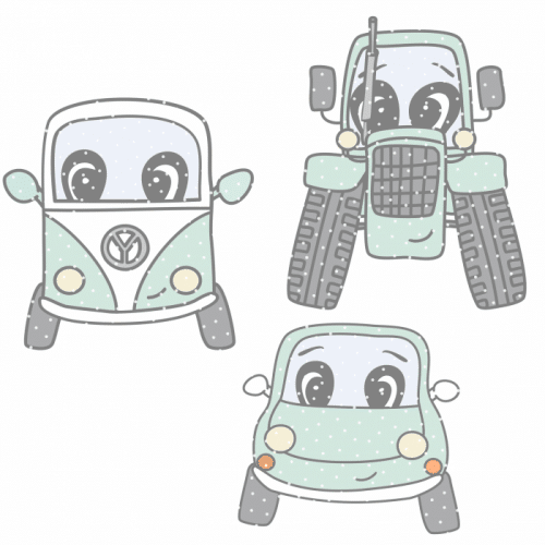 Applivorlage "Brumm Brumm Autos"