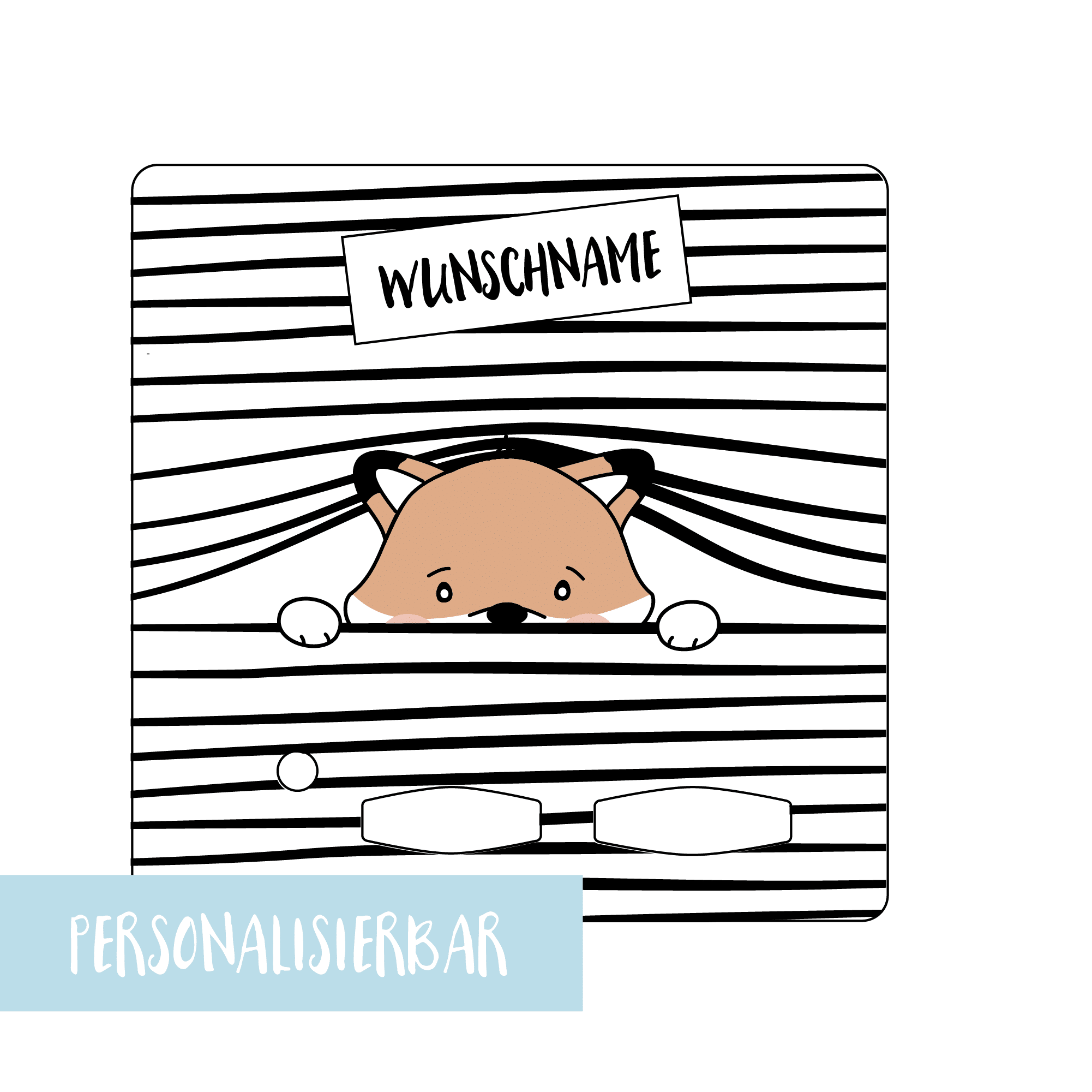 Schutzfolie für die Toniebox Fuchs