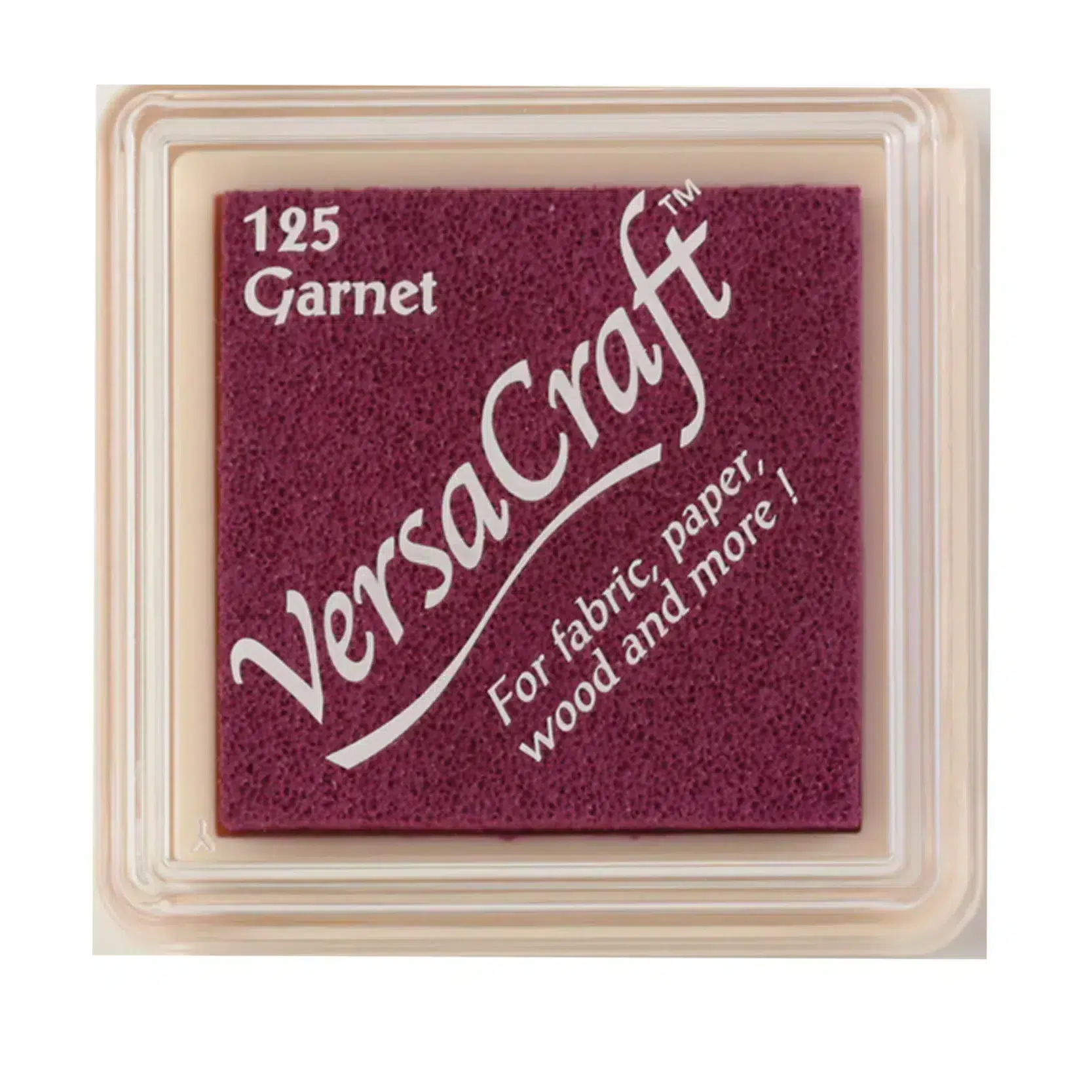 VersaCraft Stempelkissen small Nr. 125 Garnet Rot