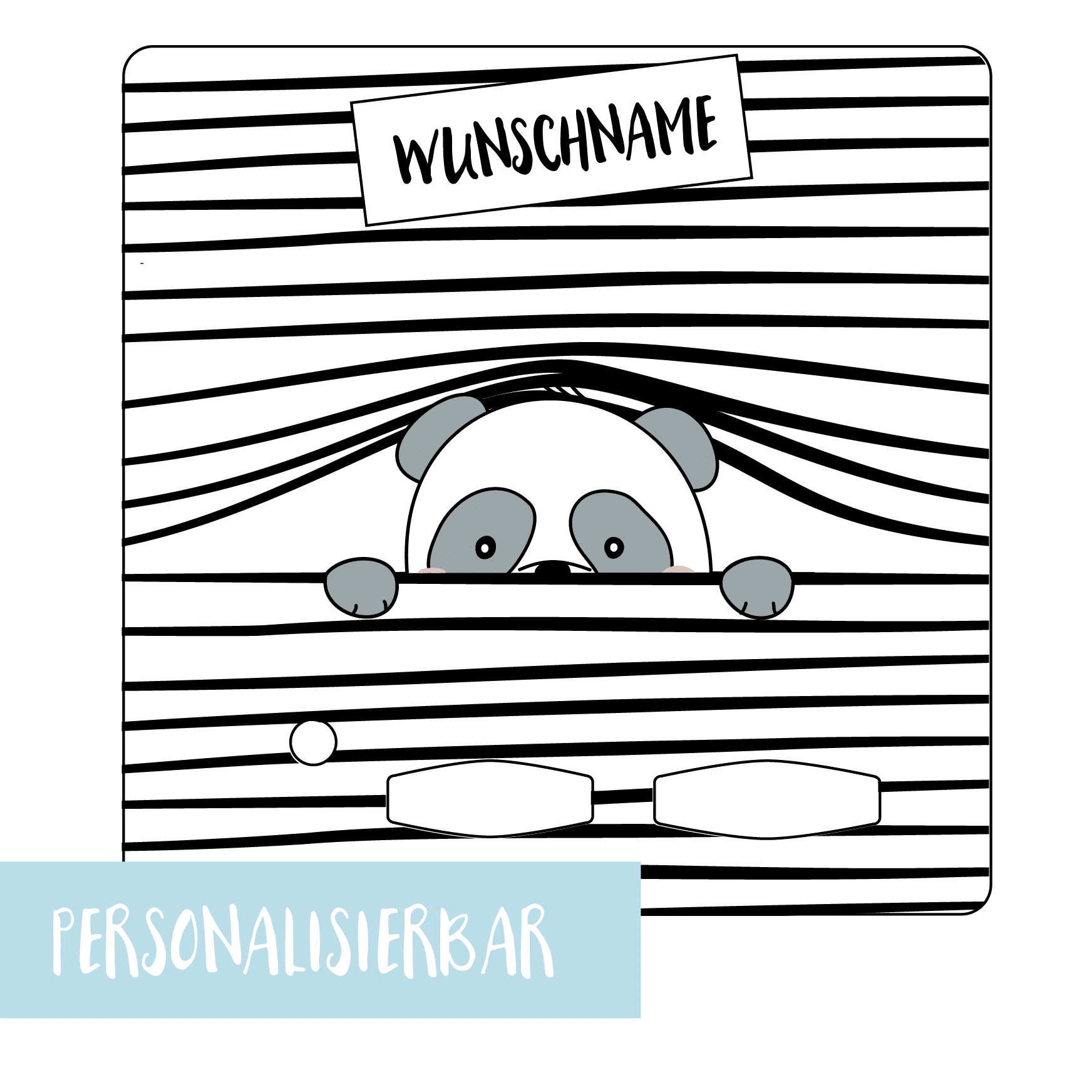 Schutzfolie für die Toniebox Peekaboo Panda